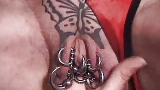 SUPER Ugly Pierced FRENCH GRANNY Fisted